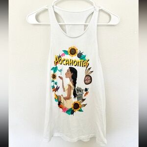 Disney Princess White Tank Top